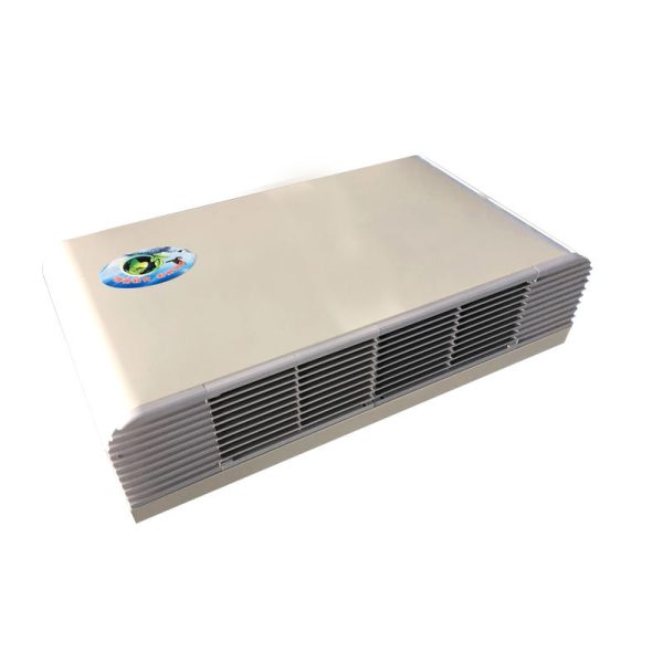 Environmentally friendly water based horizontal exposed fan coil unit